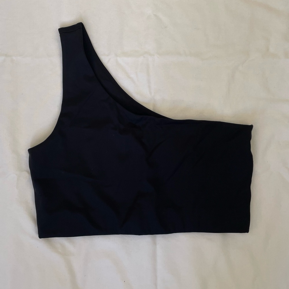 Girlfriend Collective One Shoulder Bianca Bra